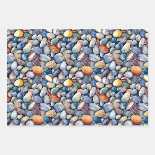 Strand Zomer inpakpapier (Voorkant)