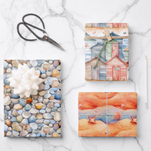 Strand Zomer inpakpapier Vel