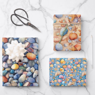 Strand Zomer inpakpapier Vel