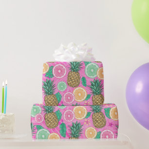 Strand Zomer Patroon Cadeaupapier