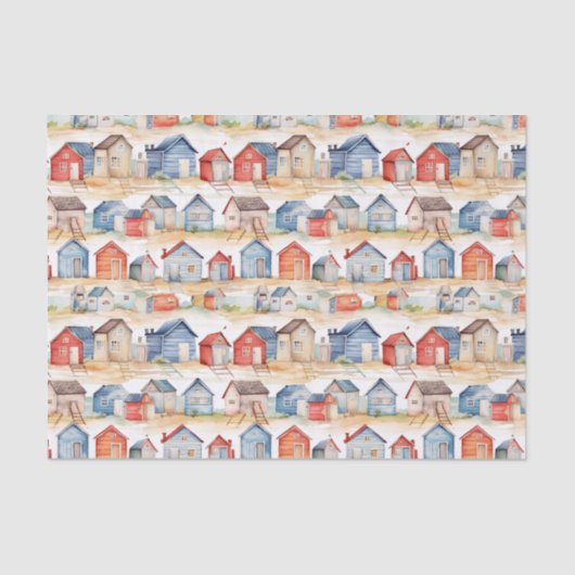 Strand Zomer Tissue Papier (Voorkant)