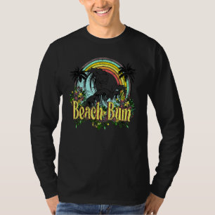 Strand Zomer Zandige Oceaan Sfeer En Golven Surfen T-shirt