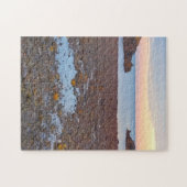 Strand zonsondergang legpuzzel (Horizontaal)