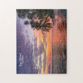 Strand zonsondergang legpuzzel (Verticaal)