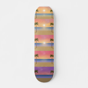 Strand Zonsondergang Sequentie: Op Maat Gemaakte S Skateboard