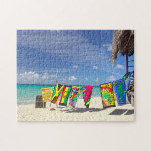 Strandbar Jamaica. Legpuzzel