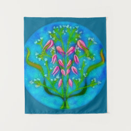 Strandbloemen Acryl Schilderen Wandkleed