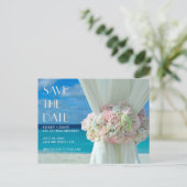 Strandboeket Bewaar de datum Briefkaart (Staand voorkant)