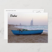 strandboot dubai briefkaart (Voorkant / Achterkant)