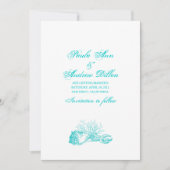 Strandbruiloft Datum opslaan Save The Date (Voorkant)