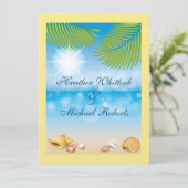 Strandbruiloft / Evenement - SRF Kaart (Staand voorkant)