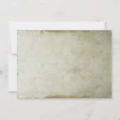 strandbruiloft met de datumkaart save the date (Achterkant)