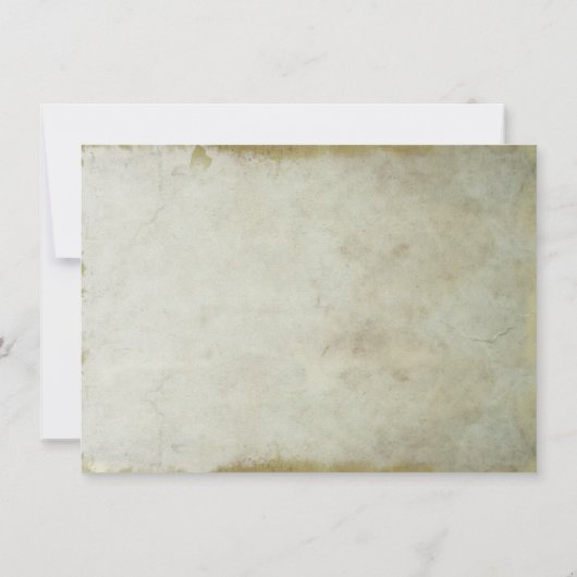 strandbruiloft met de datumkaart save the date (Achterkant)