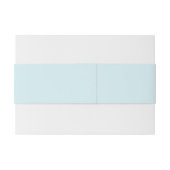 Strandbruiloft parels Shell Elegant Ocean Theme Uitnodigingen Wikkel (Achterkant Voorbeeld)