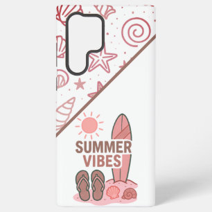 stranddagen in het verschiet samsung galaxy hoesje