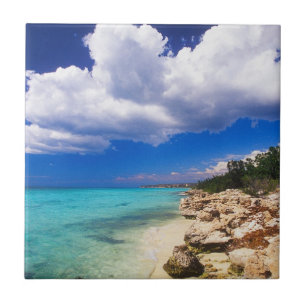 Stranden, Barahona, Dominicaanse Republiek Tegeltje