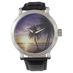Stranden bij Negril, Jamaica 3 Horloge