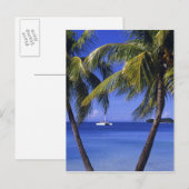 Stranden bij Negril, Jamaica Briefkaart (Voorkant / Achterkant)