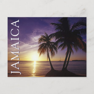 Stranden bij Negril Jamaica Briefkaart