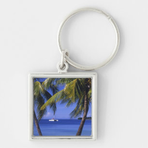 Stranden bij Negril, Jamaica Sleutelhanger