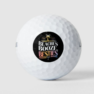 Stranden Booze & Besties Kokosnoot Zomer Golfballen