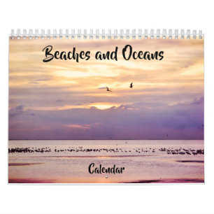 Stranden en oceanen Fotografie Kalender