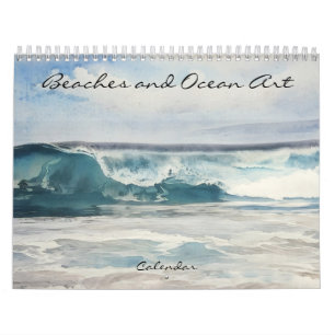 Stranden en oceanen Fotografische kunst Kalender