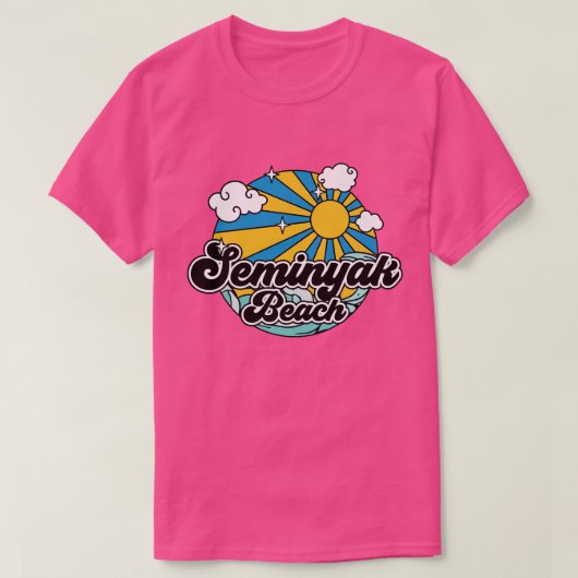 Stranden Seminyak Beach T-shirt (Design voorkant)