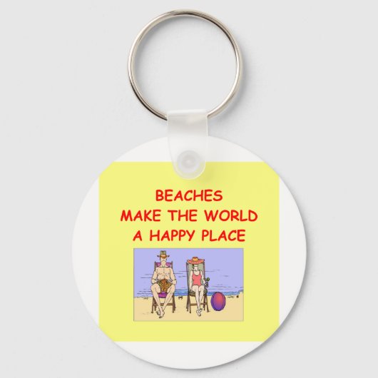 stranden sleutelhanger (Voorkant)
