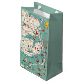 Stranden van de Outer Banks Klein Cadeauzakje (Achterkant Gekanteld)