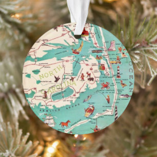 Stranden van de Outer Banks Ornament