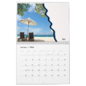 stranden van de wereld kalender (Jan 2026)