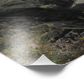 Strandfoto, The Gap bij Piha Foto Afdruk (Hoek)