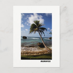 Strandgezicht Herinneringen aan Barbados Bathsheba Briefkaart