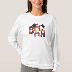 Strandgolven Palmbomen T-shirt
