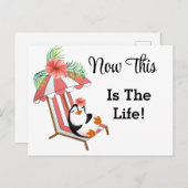 Strandgroet Briefkaart (Voorkant / Achterkant)