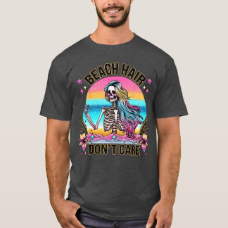 Strandhaar Dont de zomervakantie Hawaii Zeemeermin T-shirt