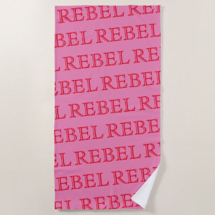 Strandhanddoek - REBEL Strandlaken