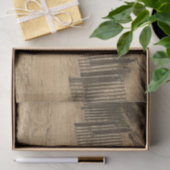 strandhek aan de buitenzijde tissuepapier (Geschenk)