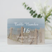 Strandhek in de zandduinen kaart (Staand voorkant)