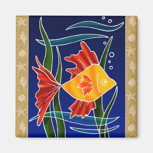 Strandherinnering! Magneet (Voorkant)