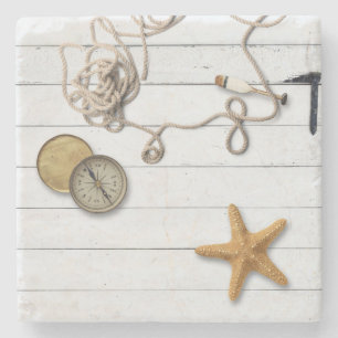 Strandhuis Stone Onderzetter