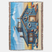 Strandhut Gooi Deken (Voorkant Verticaal)