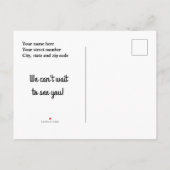 Strandhut Zeemeeuw en Beach Ball Party uitnodiging (Achterkant)