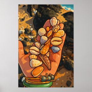 Strandkammen Poster