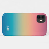 Strandkleurverloop Case-Mate iPhone Case (Achterkant (horizontaal))