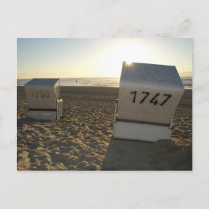 Strandkorb Briefkaart