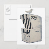 Strandkorb Briefkaart (Voorkant / Achterkant)