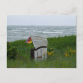 Strandkorb Briefkaart (Voorkant)