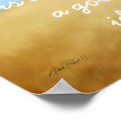 strandkunst poster citaattekst (Hoek)